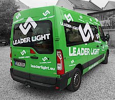 Vollverklebung – Leader light