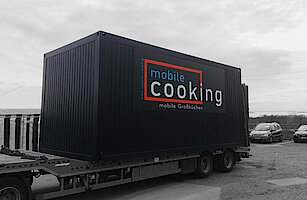 Firmenschild – mobile cooking 