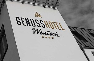 Profilbuchstaben –Genusshotel Wenisch