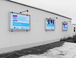 PVC-Meshbanner, Banner, Fahnen, Werbetechnik Regensburg,  Werbetechnik Deggendorf,  Werbetechnik Landshut,  Werbetechnik Passau,  Werbetechnik Cham ,  Werbetechnik Dingolfing