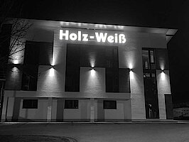 LED Profilbuchstaben – Holz Weiß - Geiselhöring