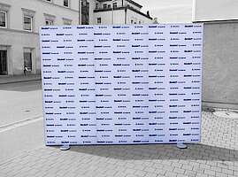 Messestand - Promotionwand