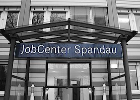 Leuchtkasten – Jobcenter Spandau