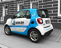 Fahrzeugbeschriftung – Dobler Metallbau - Deggendorf