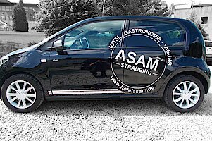 Fahrzeugbeschriftung – ASAM- Straubing