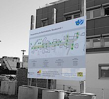 XXL Bautafel inkl. Unterkonstruktion –Straubing- Regensburg – Deggendorf – Cham